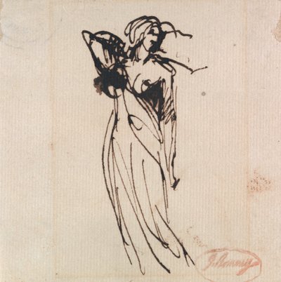 Standing Female Figure by George Romney